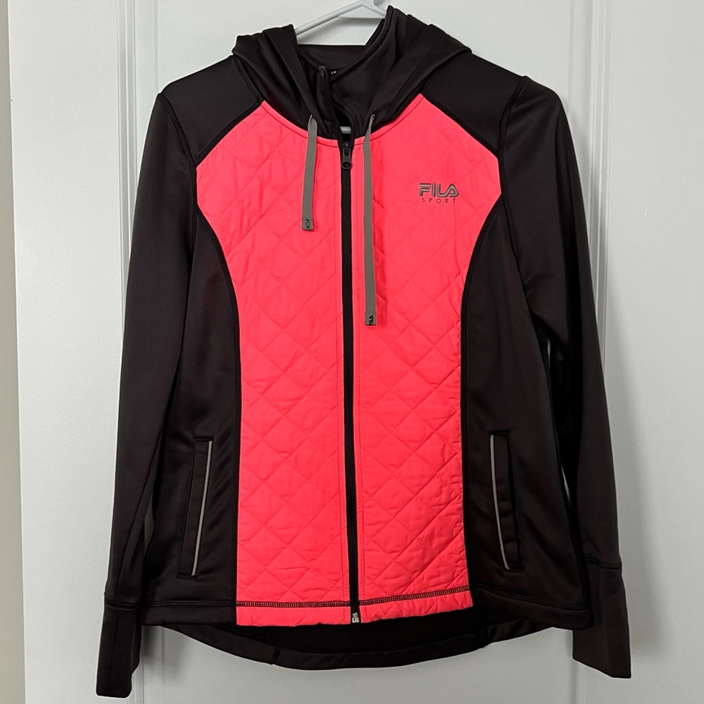 Light zip up jacket with hood
